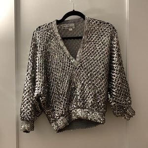 Fun sequined party sweater